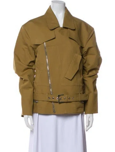 Pre-owned Alex Perry Utility Jacket W/ Tags In Green