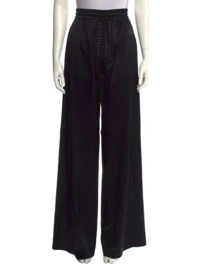 Pre-owned Alex Perry Wide Leg Pants In Black
