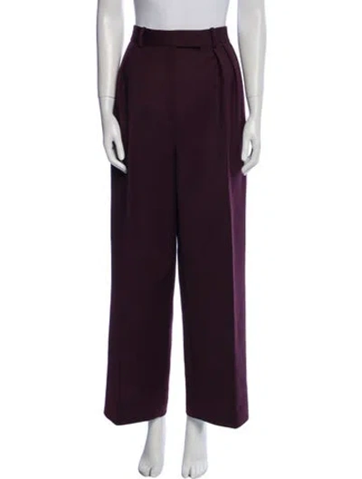 Pre-owned Alex Perry Wide Leg Pants In Purple