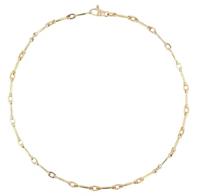 Pre-owned Alex Sepkus 18k Yellow Gold Box Chain � Luxury Designer Gold Necklace