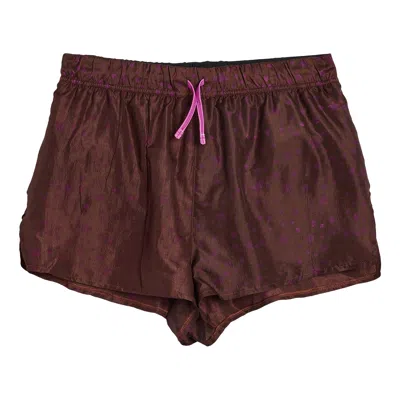 Pre-owned Alex Zono Booty Shorts 'brown' | Men's Size Xl