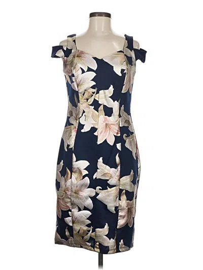 Pre-owned Alexa B Cocktail Dress In Blue