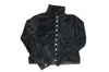 Alexa Chung Buttoned Jacket In Black Viscose In Black