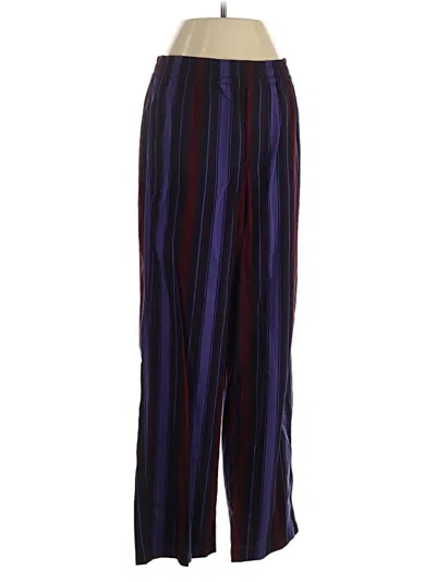 Pre-owned Alexa Chung For Madewell Casual Pants In Purple