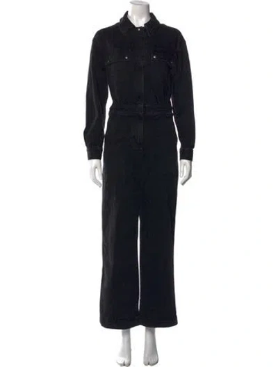 Pre-owned Alexa Chung Jumpsuit In Black