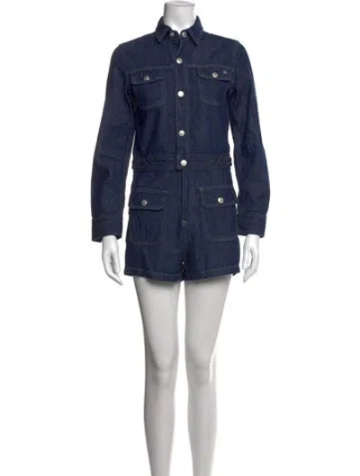 Pre-owned Alexa Chung Jumpsuit In Blue