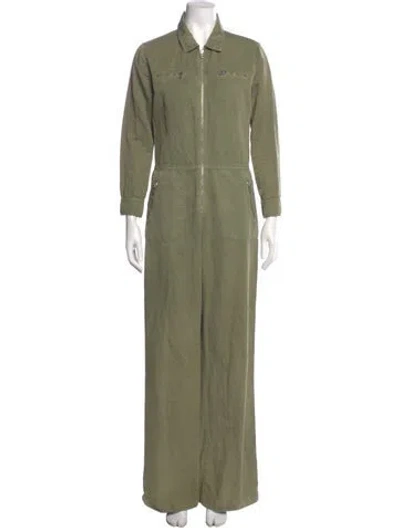 Pre-owned Alexa Chung Jumpsuit In Green