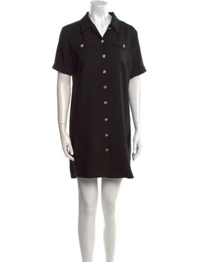 Pre-owned Alexa Chung Mini Dress In Black
