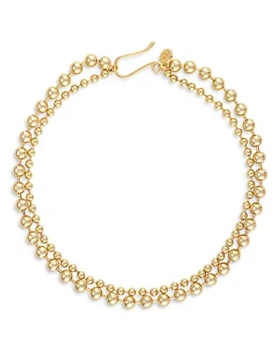 Alexa Leigh Layered Ball Chain Necklace, 15 In Gold