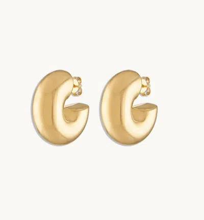 Alexa Leigh Women's Chubby Hoops In Gold