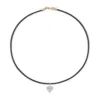 Alexa Leigh Women's Growth & Love Necklace In White/yellow Gold In Black