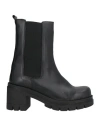 Alexander 1910 Woman Ankle Boots Black Size 8 Leather In Black