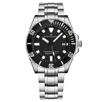 Alexander 2 Quartz Black Dial Men's Watch A501b-01
