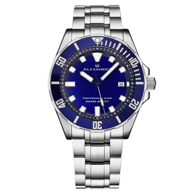 Alexander 2 Quartz Blue Dial Men's Watch A501b-02