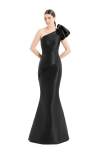 Alexander By Daymor 1673f22 Long Formal Mermaid Evening Dress In Black