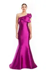 Alexander By Daymor 1850f23 Beaded Long Formal Mermaid Evening Dress In Pink