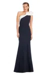 Alexander By Daymor 3076s25 Pleated Long Evening Formal Dress In Multi