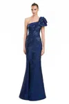 Alexander By Daymor 3105f25 Long Mermaid Formal Pleated Evening Dress