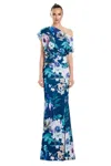 Alexander By Daymor 3140f25 Formal Long Floral Printed Dress