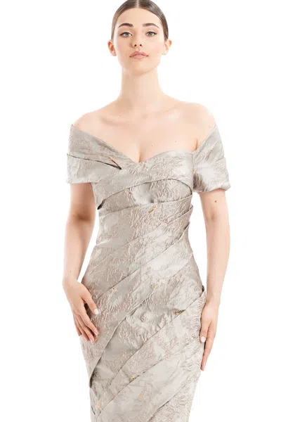 Alexander By Daymor E 1666f22 Mermaid Long Pleated Formal Dress