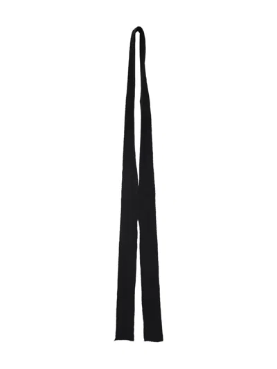 Alexander Digenova Ad Hand Wraps Scarf In Black