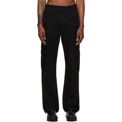 Alexander Digenova Black Cargo Pants