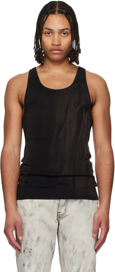 Alexander Digenova Black Faded Tank Top