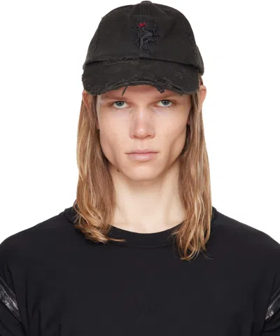 Alexander Digenova Black Lithuania Crest Cap