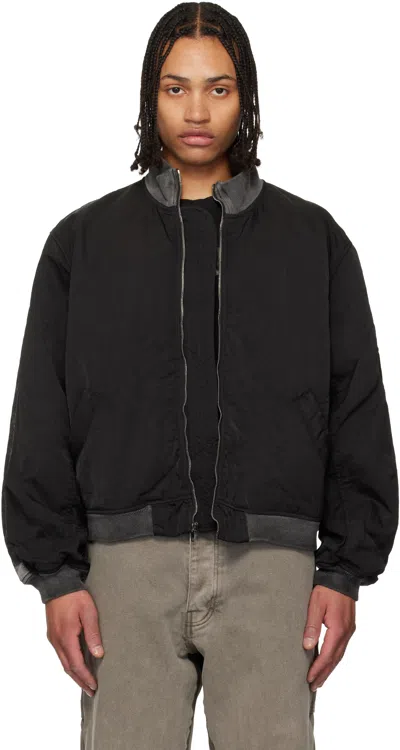 ALEXANDER DIGENOVA BLACK RL-BOMBER JACKET
