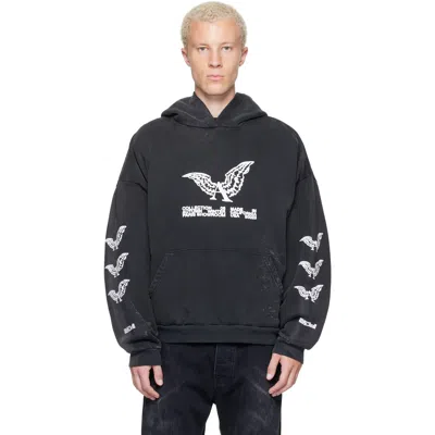 Alexander Digenova Black Showroom Hoodie In Vintage Black