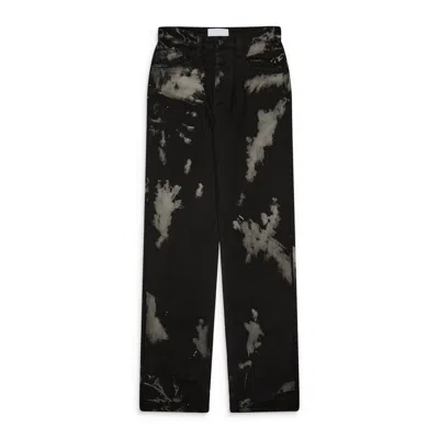 Alexander Digenova Bleach Straight Leg Pant Black In Brown