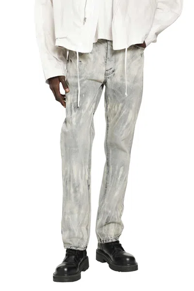 Alexander Digenova Bleach Straight Leg Pants In Red