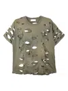 Alexander Digenova Crash Cotton T-shirt In Gray