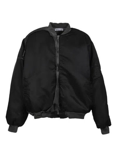 ALEXANDER DIGENOVA DISTRESSED BOMBER JACKET