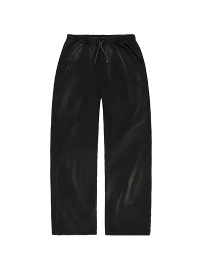 Alexander Digenova Drawstring-waist Track Pants In Black