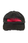 Alexander Digenova Red Light District Cap Black In Black