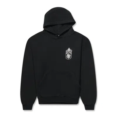 Alexander Digenova Small Crest Hoodie Vintage Black