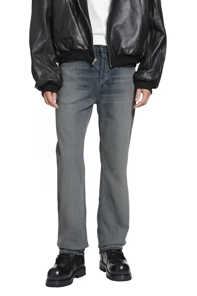 Alexander Digenova Straight Leg Jeans In Blue