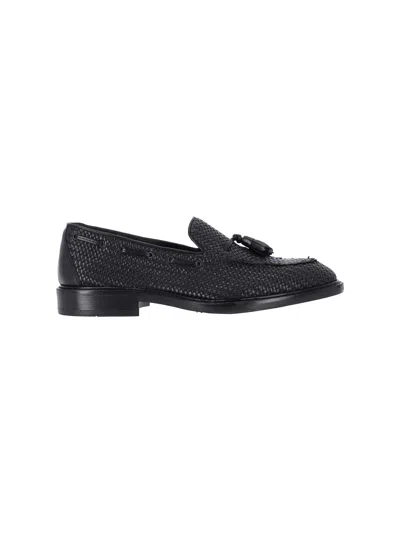 Alexander Hotto Braided Loafers In Multi