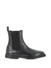 Alexander Hotto Elasticated Side-panel Boots In Black