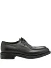 Alexander Hotto Flat Lace-up Shoes In Black
