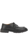 Alexander Hotto Hand-stitched Leather Lace-up Shoes In Black