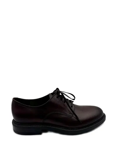 Alexander Hotto Lace-up Derby Shoes In Brown