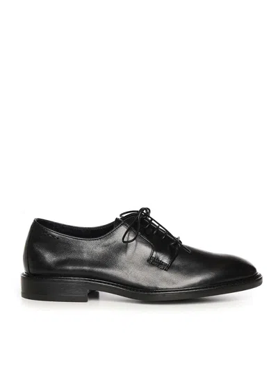 Alexander Hotto Leather Lace-ups In Black