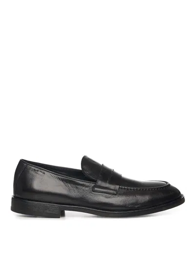 Alexander Hotto Leather Loafer In Black