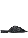 Alexander Hotto Woven Sandals - Black