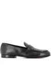 Alexander Hotto Leather Strap Loafers In Multi