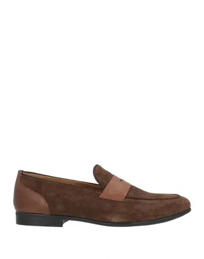 Alexander Hotto Man Loafers Tan Size 10 Leather In Brown
