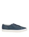 Alexander Hotto Man Sneakers Navy Size 13 Leather