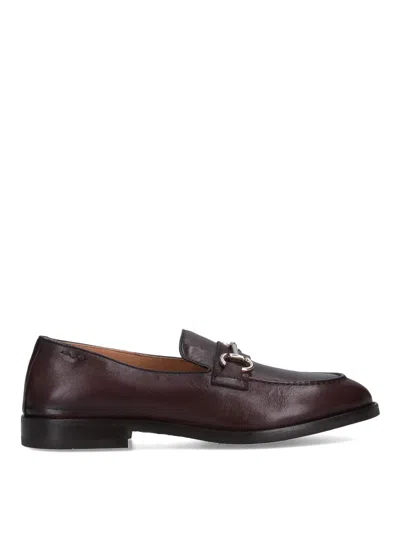 Alexander Hotto Moccasins With Clamp In Brown